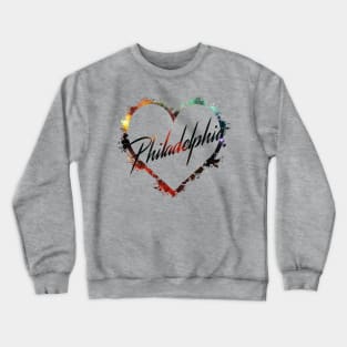 I Love Philadelphia Crewneck Sweatshirt